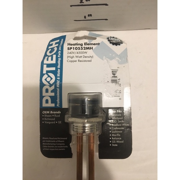 Pro tech heating element SP10552MH - Picture 2 of 3